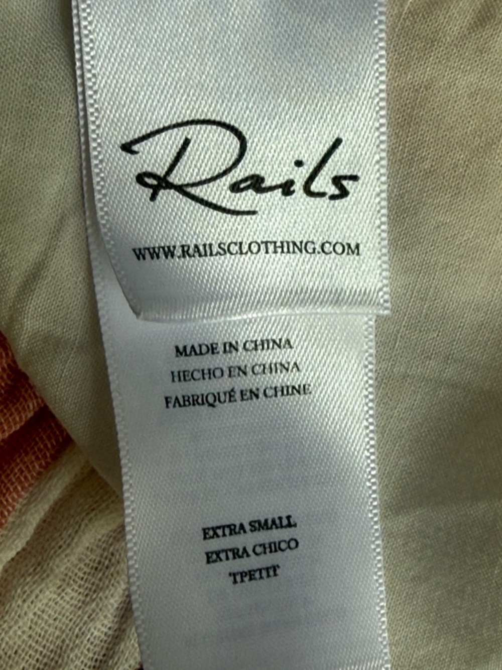Rails Becca Cheyanne Stripe Belted Rope Cotton Gauze Boho Sundress Dress Size XS - Picture 14 of 16